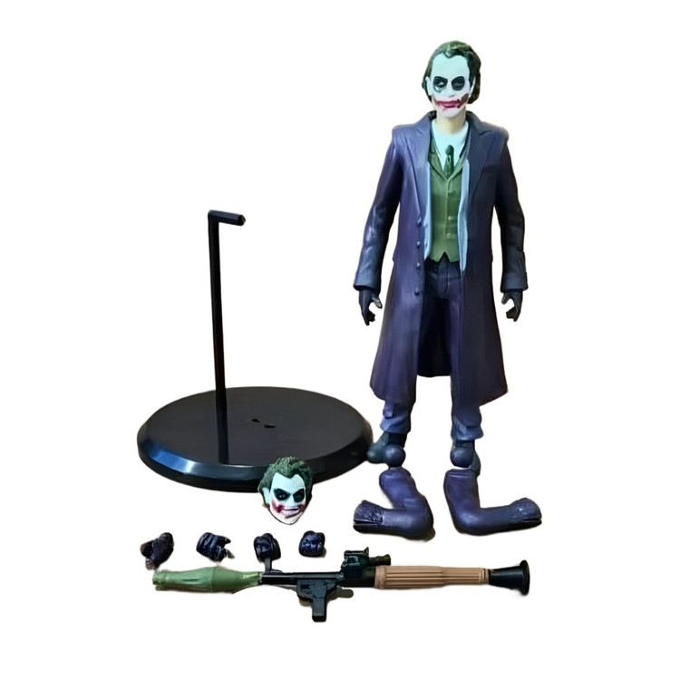 فیگور جوکر ارتفاع 18cm با اکسسوری و لباس کد 638