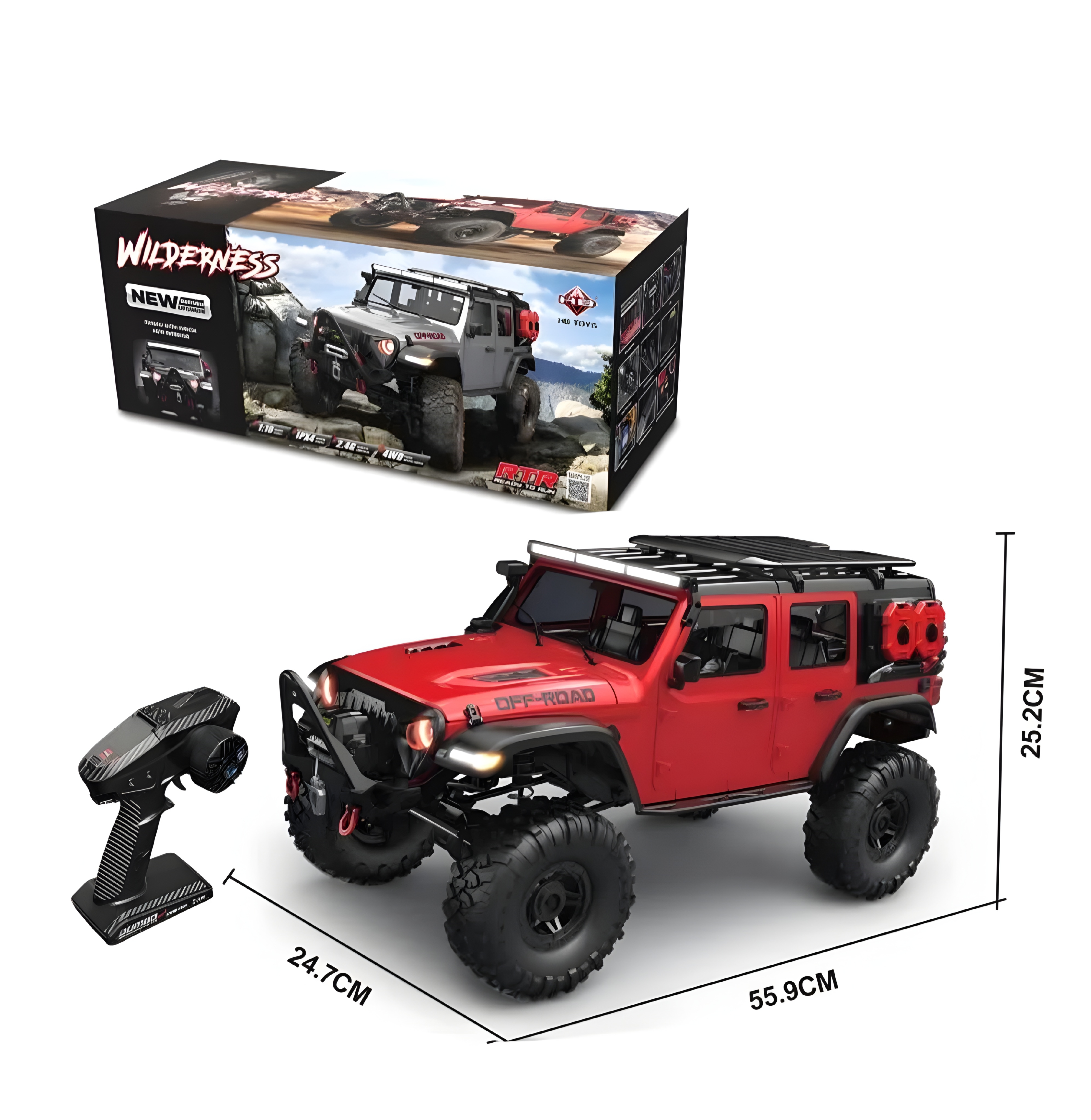 ماشین کنترلی سرعتی hb toys کد ۲-۱۰۱۴