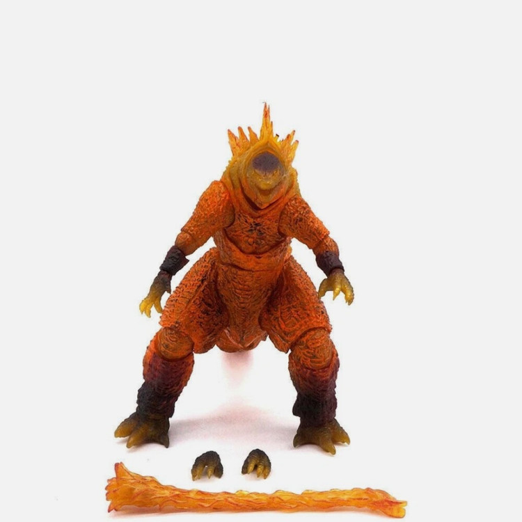 اکشن فیگور اورجینال گودزیلا آتشین 2019 burning godzilla ارتفاع 18cm برند sh figures
