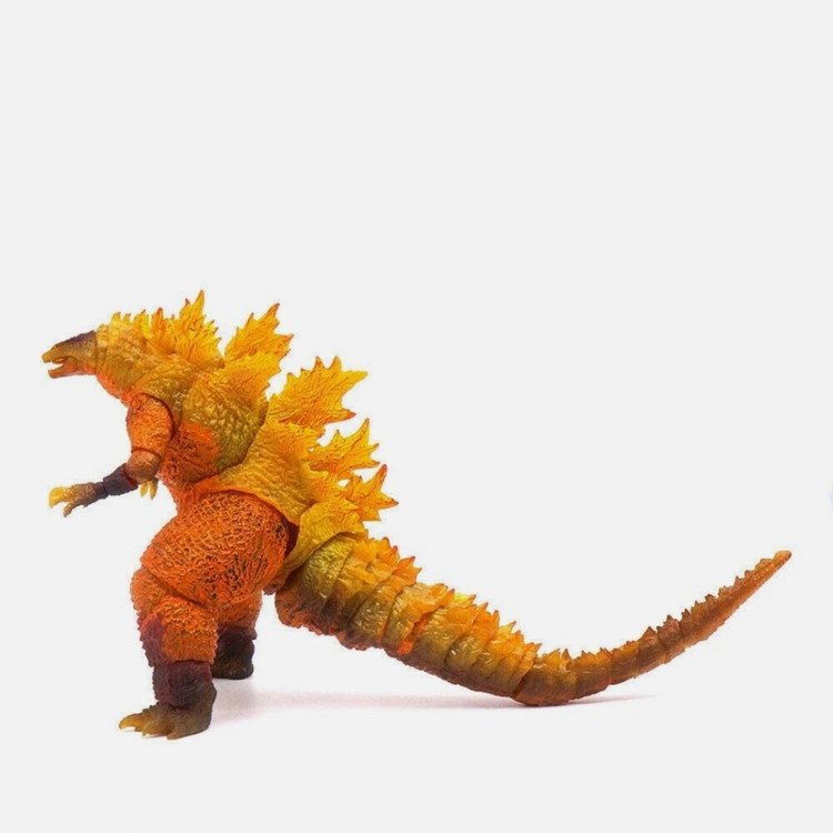 اکشن فیگور اورجینال گودزیلا آتشین 2019 burning godzilla ارتفاع 18cm برند sh figures