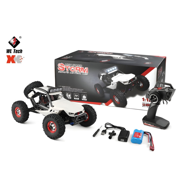 اسباب بازی ماشین کنترلی سرعتی50 کیلومتر سرعت برند WL TOYS کد 12429