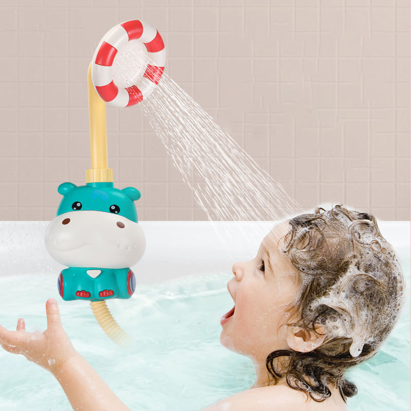 دوش حمام کودک اسب آبی کد 4-368