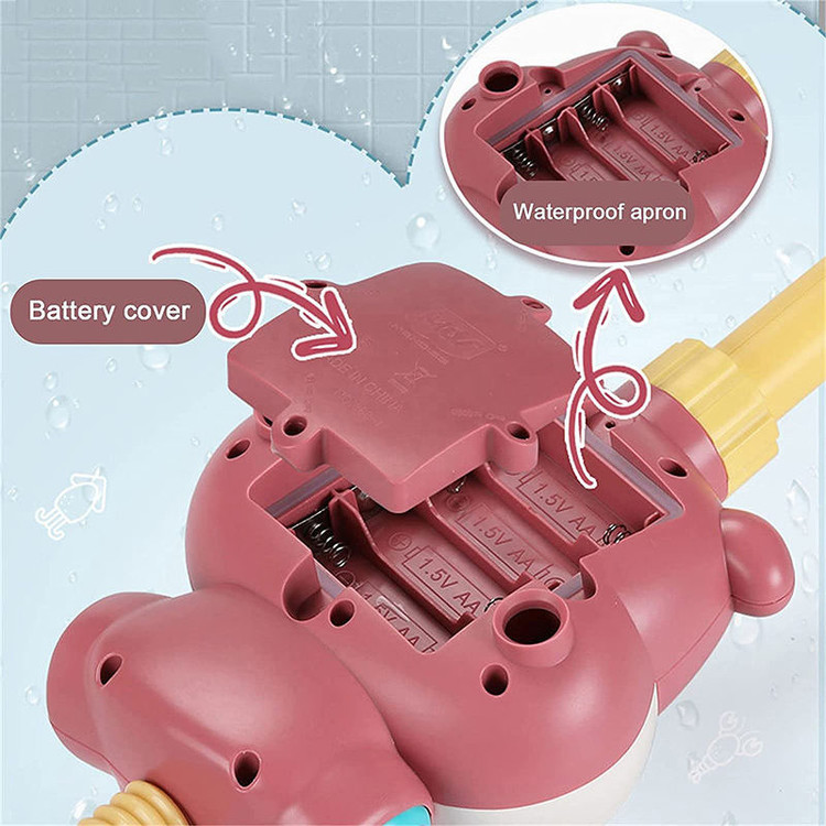 دوش حمام کودک اسب آبی کد 4-368