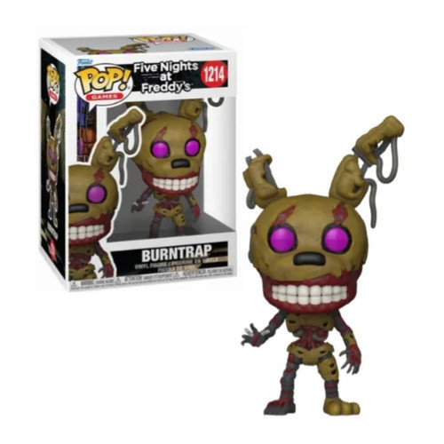 فیگور اورجینال فانکو پاپ شخصیت برن ترپ فناف کد 1214| Five nights at Freddy's Funko pop