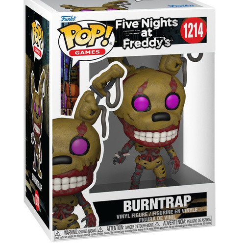 فیگور اورجینال فانکو پاپ شخصیت برن ترپ فناف کد 1214| Five nights at Freddy's Funko pop