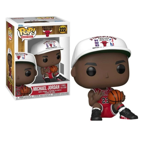 فیگور اورجینال فانکوپاپ مایکل جردن بسکتبالیست کد 222 | Michael Jordan 3 Times in a Row Basketball Funko pop