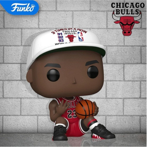 فیگور اورجینال فانکوپاپ مایکل جردن بسکتبالیست کد 222 | Michael Jordan 3 Times in a Row Basketball Funko pop