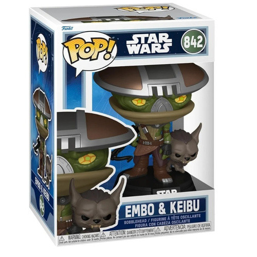 فیگور اورجینال فانکوپاپ استار وارز کد 842 | Embo keibu Wars Funko pop