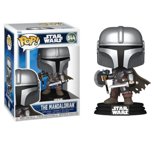 فیگور اورجینال فانکوپاپ مندلورین استار وارز کد 844 | Mandalorian Star Wars Funko pop