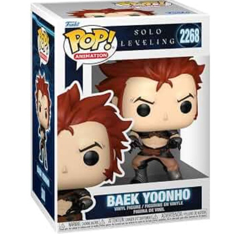فیگور اورجینال فانکوپاپ بیک یونهو سولو لینگ کد 2268 | Baek Yoonho Solo Leveling Funko pop