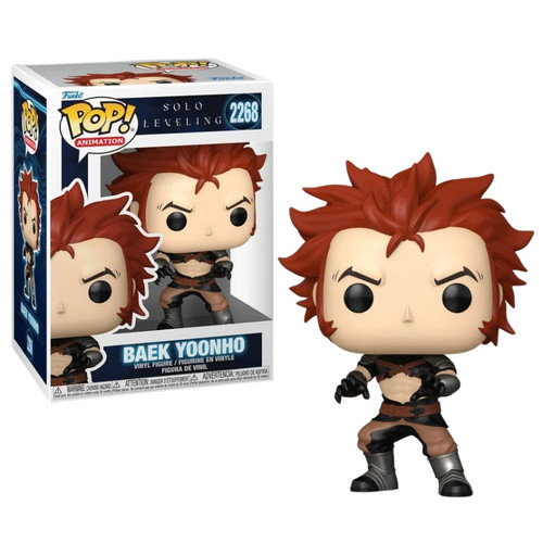 فیگور اورجینال فانکوپاپ بیک یونهو سولو لینگ کد 2268 | Baek Yoonho Solo Leveling Funko pop