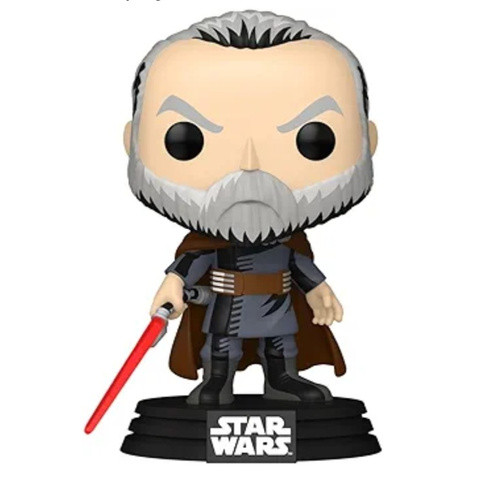 فیگور اورجینال فانکوپاپ کنت دوکو استار وارز کد 833 | Count Dooku Star Wars Funko pop