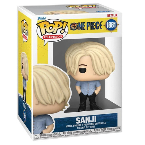 فیگور اورجینال فانکوپاپ سانجی وان پیس کد 1881 | Sanji one piece Funko pop
