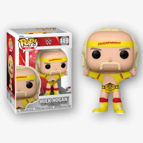 فیگور اورجینال فانکوپاپ شونسویی هالک هوگن کد 149 | Hulk Hogan Funko pop