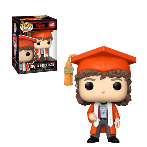 فیگور اورجینال فانکو پاپ شخصیت داستین هندرسون استرنجر تینگز کد 1887 | Dustin Henderson Stranger Things Funko pop