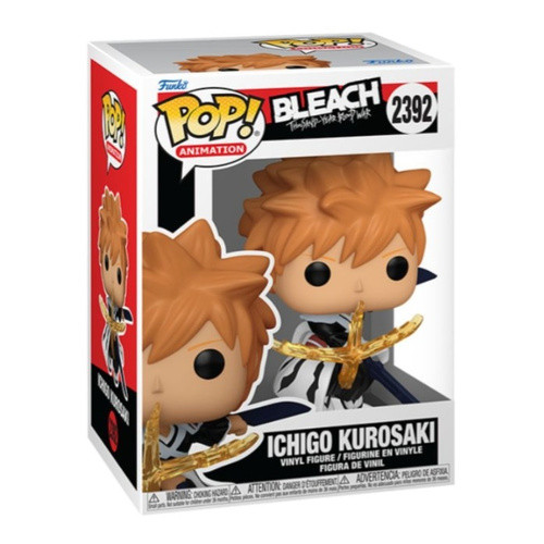 فیگور اورجینال فانکوپاپ ایچیگو کوروساکی بلیچ کد 2392 | ichigo kurosaki Bleach Funko pop