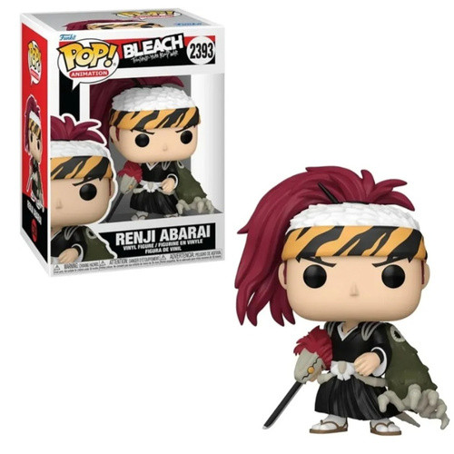 فیگور اورجینال فانکوپاپ رنجی آبارای بلیچ کد 2393 | Renji Abarai Bleach Funko pop