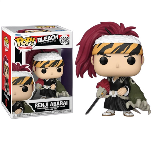 فیگور اورجینال فانکوپاپ رنجی آبارای بلیچ کد 2393 | Renji Abarai Bleach Funko pop
