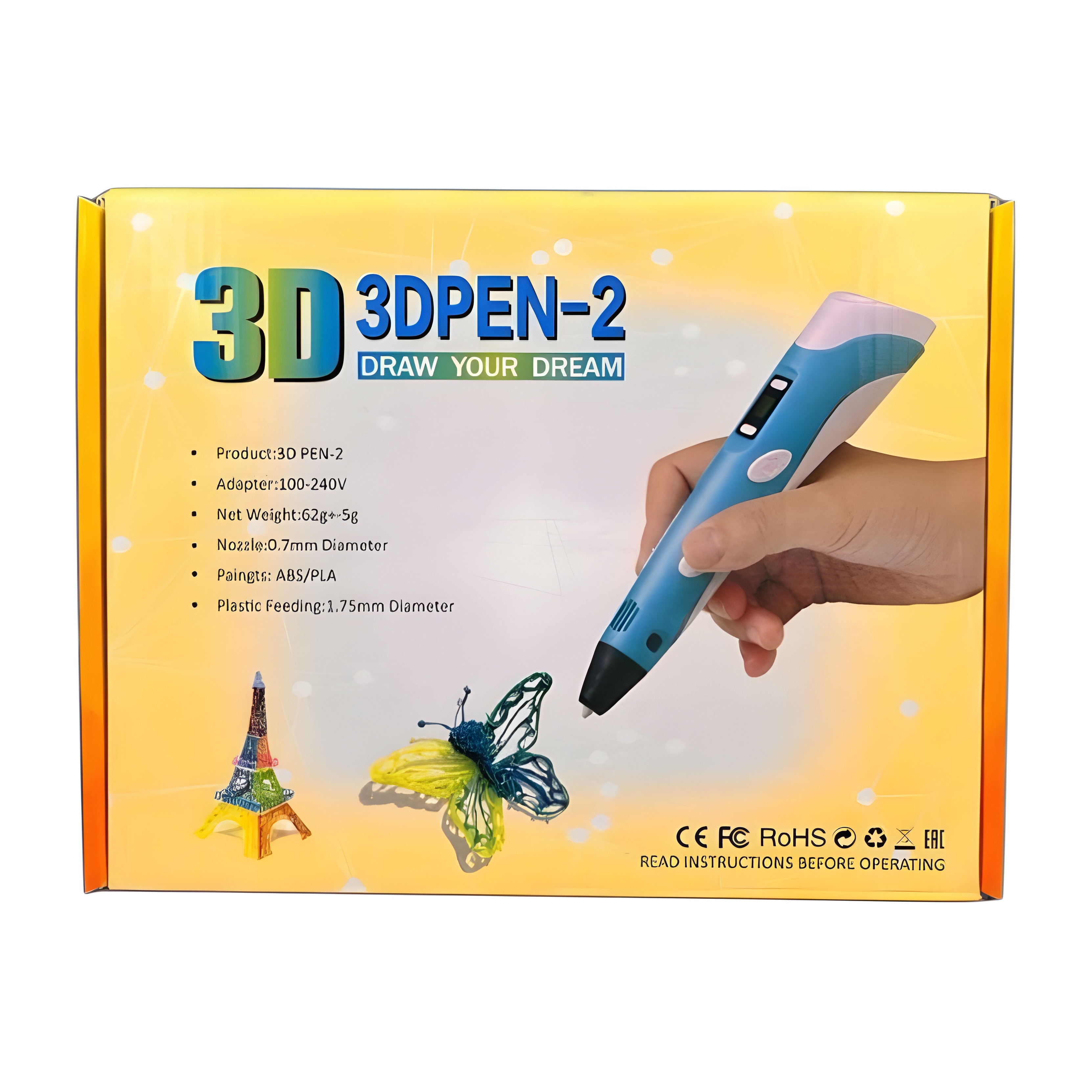 قلم ۳ بعدی کد 3D