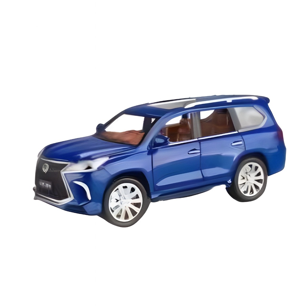 ماکت فلزی ماشین لکسوس LX570 دودزا عقبکش مقیاس 1.24 کد czad 125