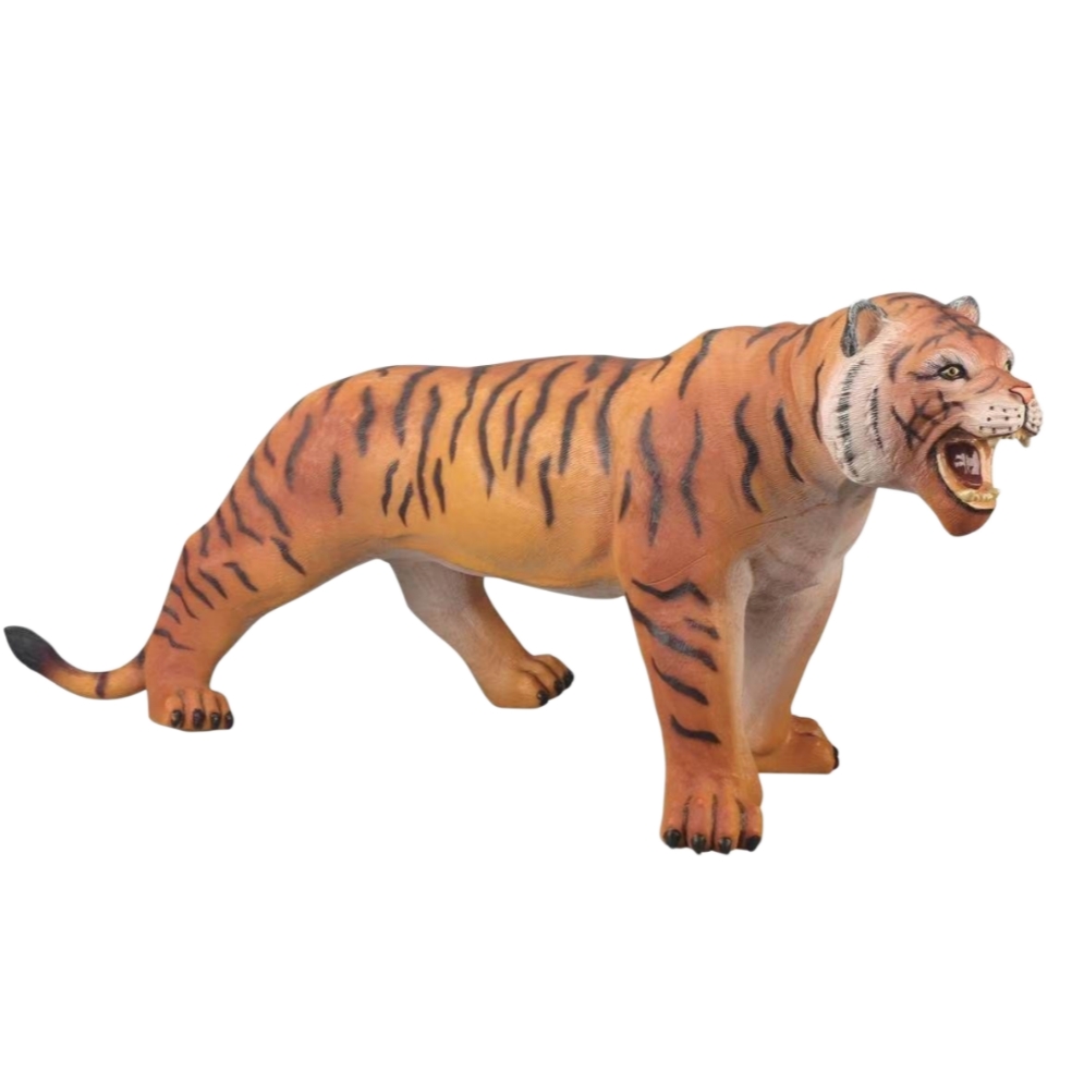 فیگور ببر سیلیکونی موزیکال ابعاد 31×16×69 cm کد9899/547