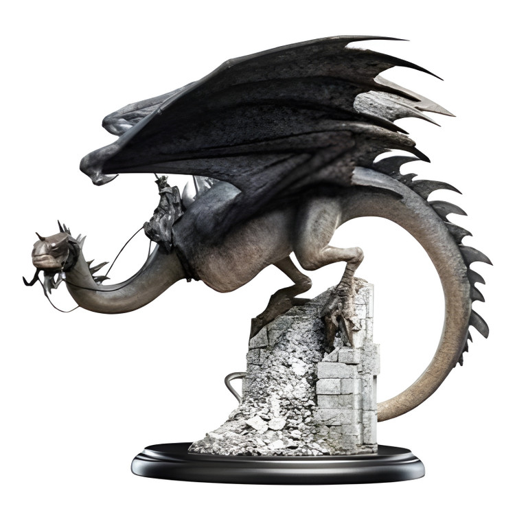 فیگور شخصیت Nazgul fell beast dragon فیلم Lord of the rings ارتفاع ۱۸ سانت اژدهای نازگول