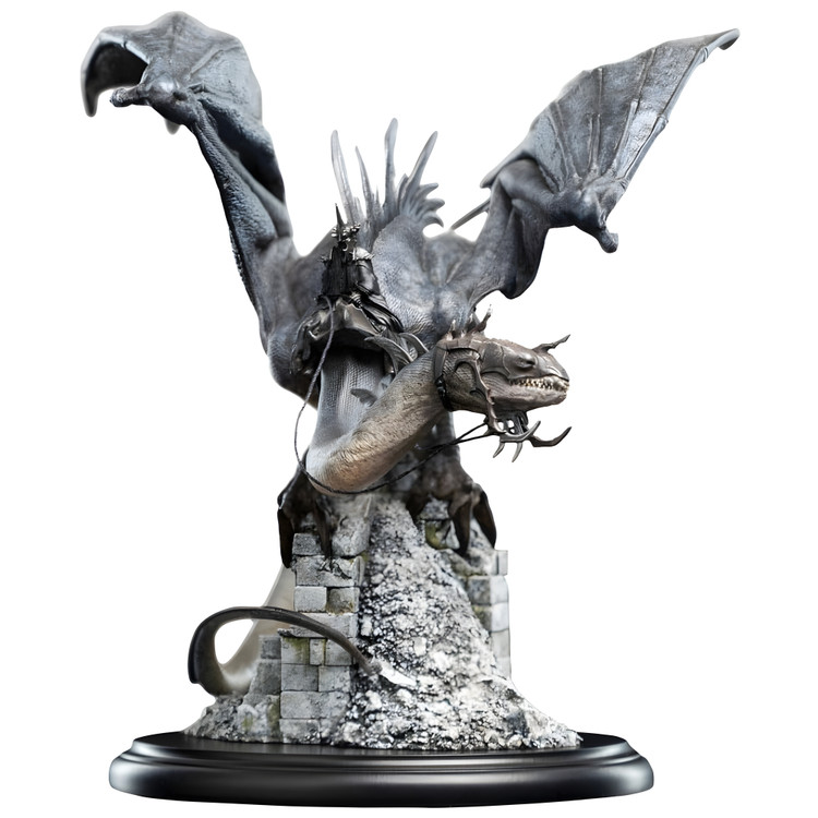 فیگور شخصیت Nazgul fell beast dragon فیلم Lord of the rings ارتفاع ۱۸ سانت اژدهای نازگول