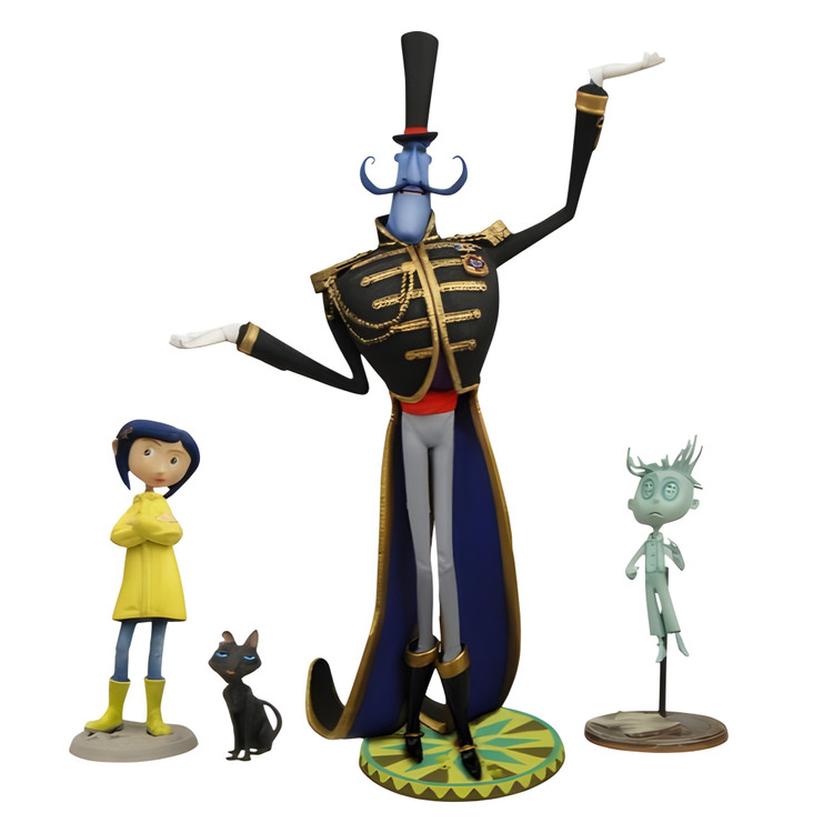 فیگور انیمیشن Coraline کورالین (ست ۴ مدل A) ارتفاع ۲/۵ تا ۱۲/۵