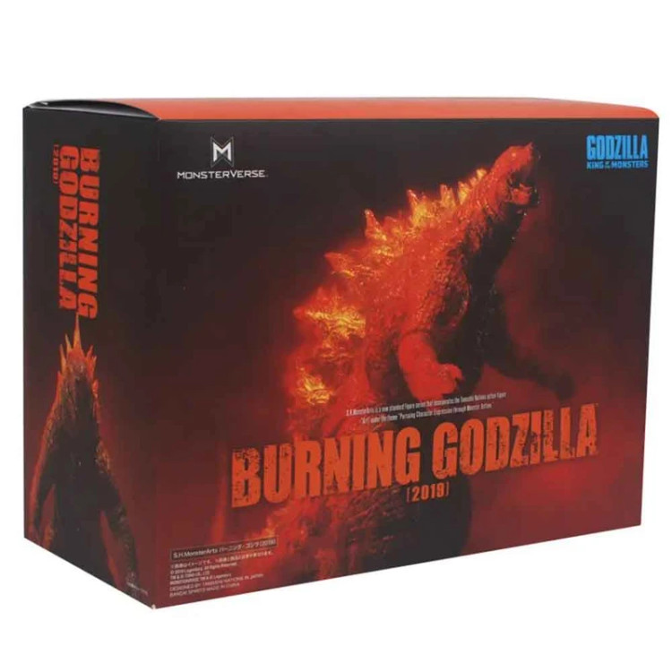 اکشن فیگور اورجینال گودزیلا آتشین 2019 burning godzilla ارتفاع 18 سانت