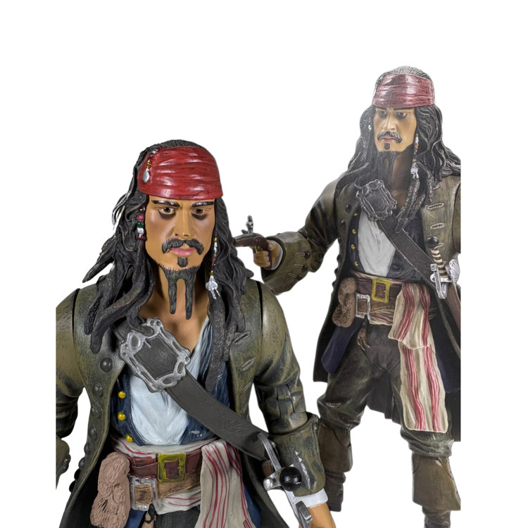 اکشن فیگور jack sparow برند neca ارتفاع ۳۰ سانت