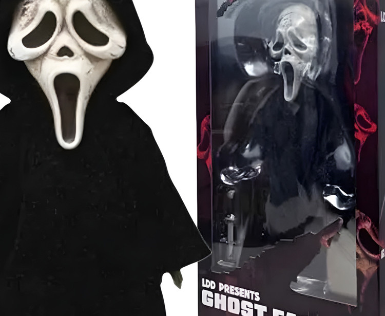 اکشن فیگور(scream) ghost face ارتفاع ۲۵ سانت