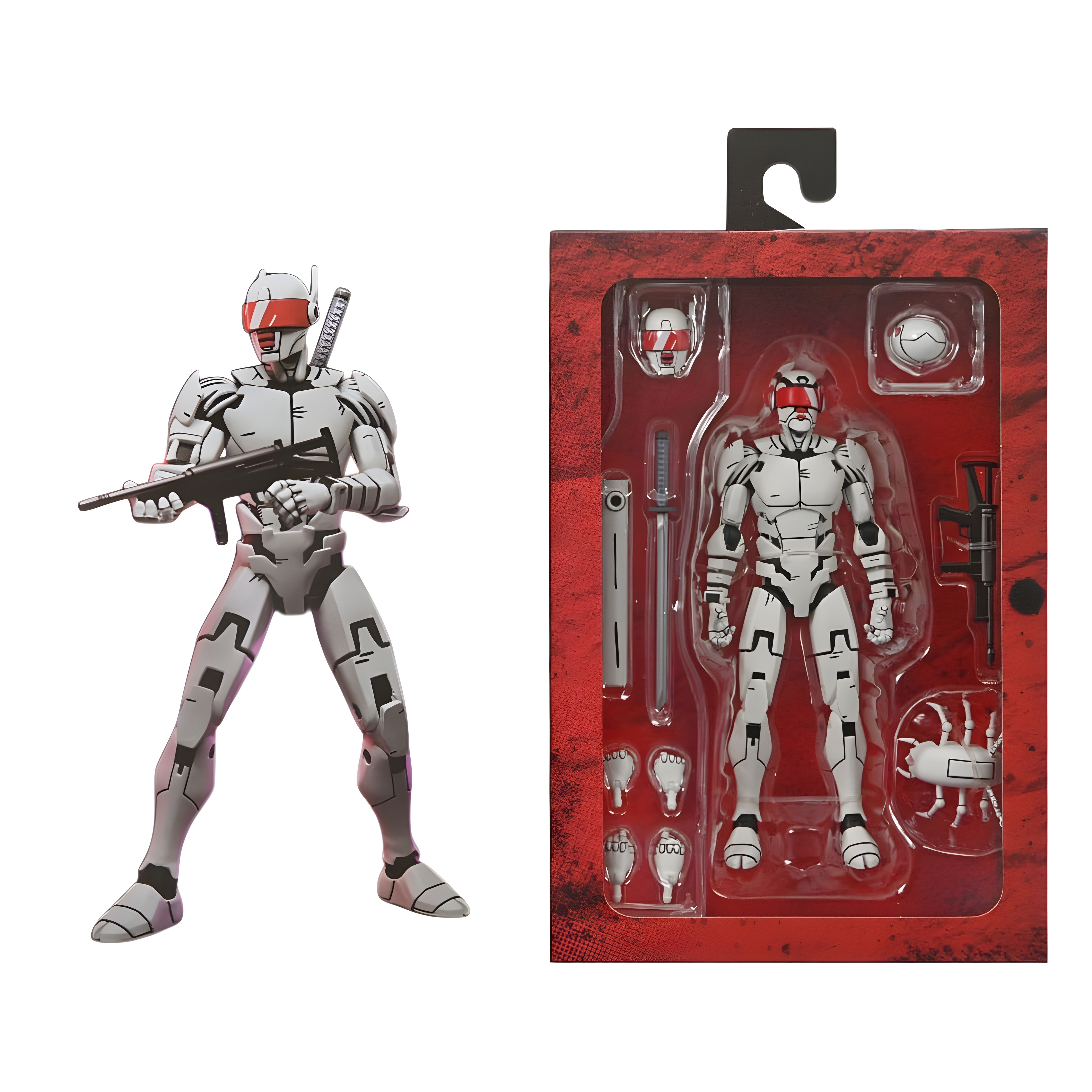 اکشن فیگور (elite synja patrol bot)ninja turtles سری the last ronin ارتفاع ۱۸