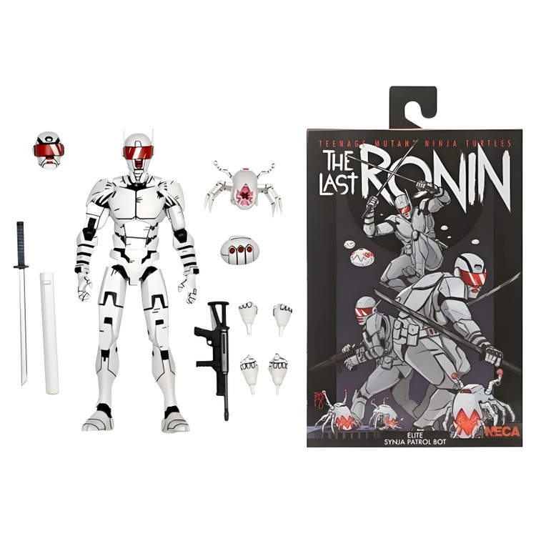 اکشن فیگور (elite synja patrol bot)ninja turtles سری the last ronin ارتفاع ۱۸
