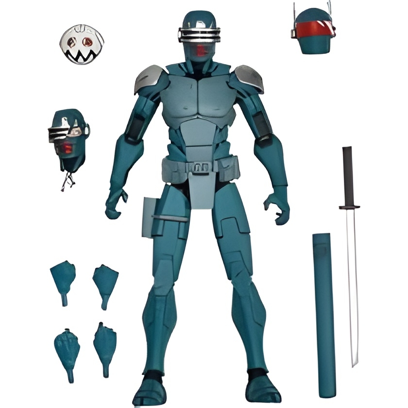 اکشن فیگور ( synja patrol bot)ninja turtles سری the last ronin ارتفاع ۱۸