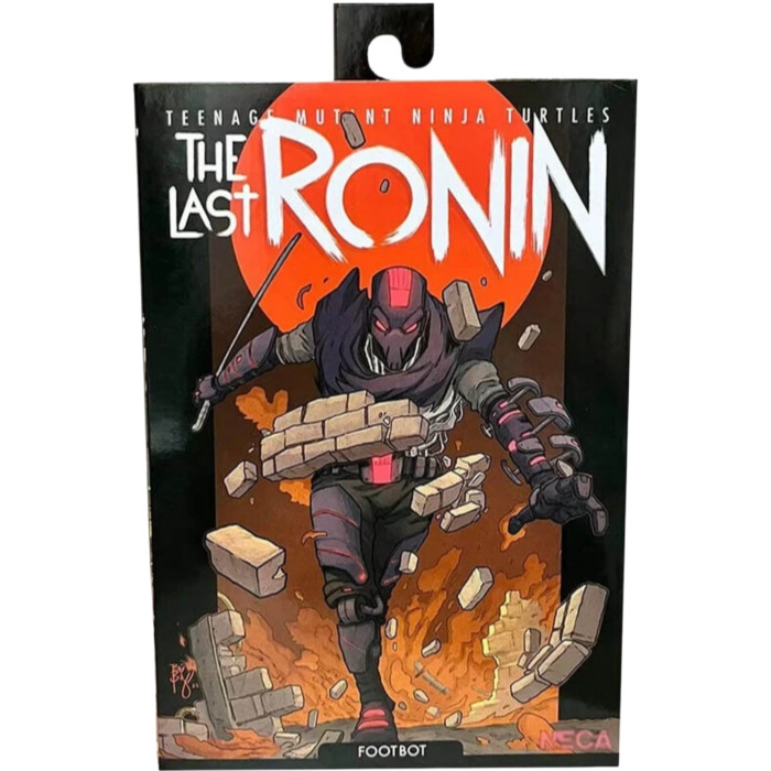 اکشن فیگور (foot bot)ninja turtles سری the last ronin ارتفاع ۱۸