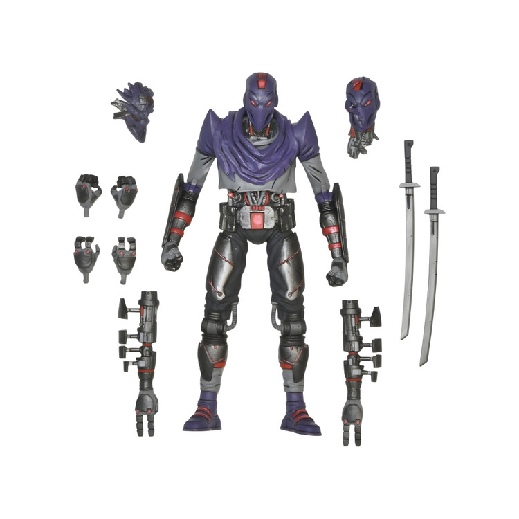اکشن فیگور (foot bot)ninja turtles سری the last ronin ارتفاع ۱۸