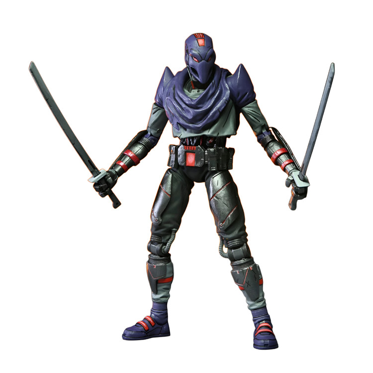 اکشن فیگور (foot bot)ninja turtles سری the last ronin ارتفاع ۱۸