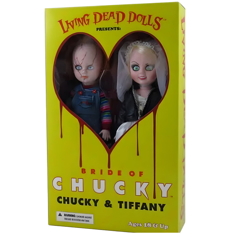 اکشن فیگور chucky و tiffany ارتفاع ۲۵ سانت