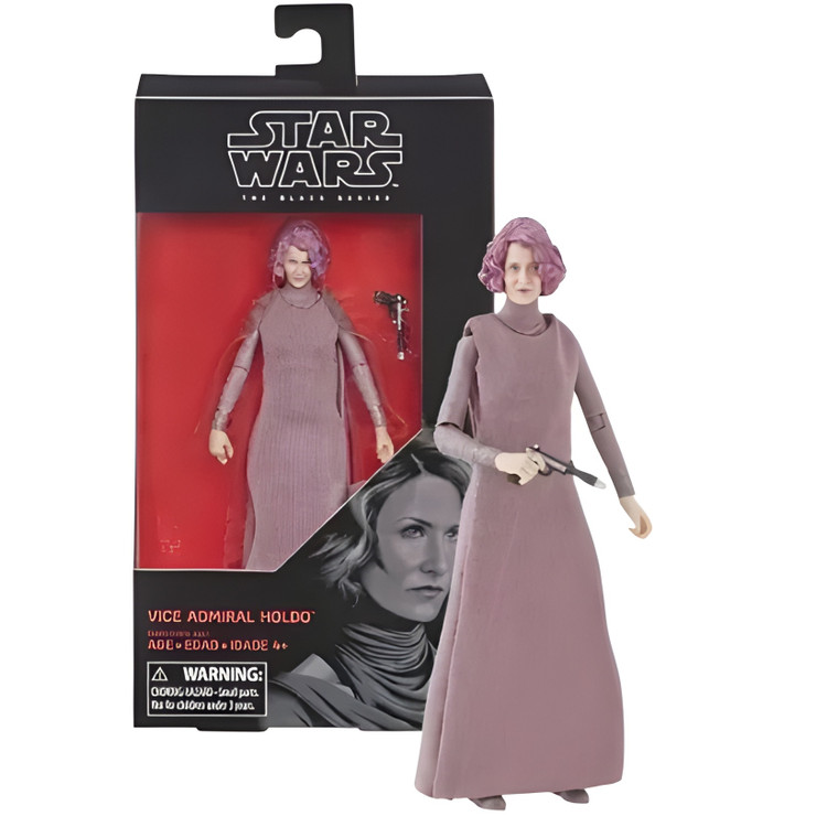 فقگور vice admiral holdo برند hasbro اورجینال ارتفاع ۱۸ سانت