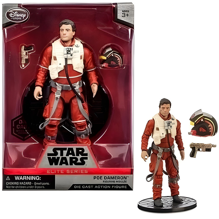 فیگور poe dameron استار وارز فلزی برند disney اورجینال