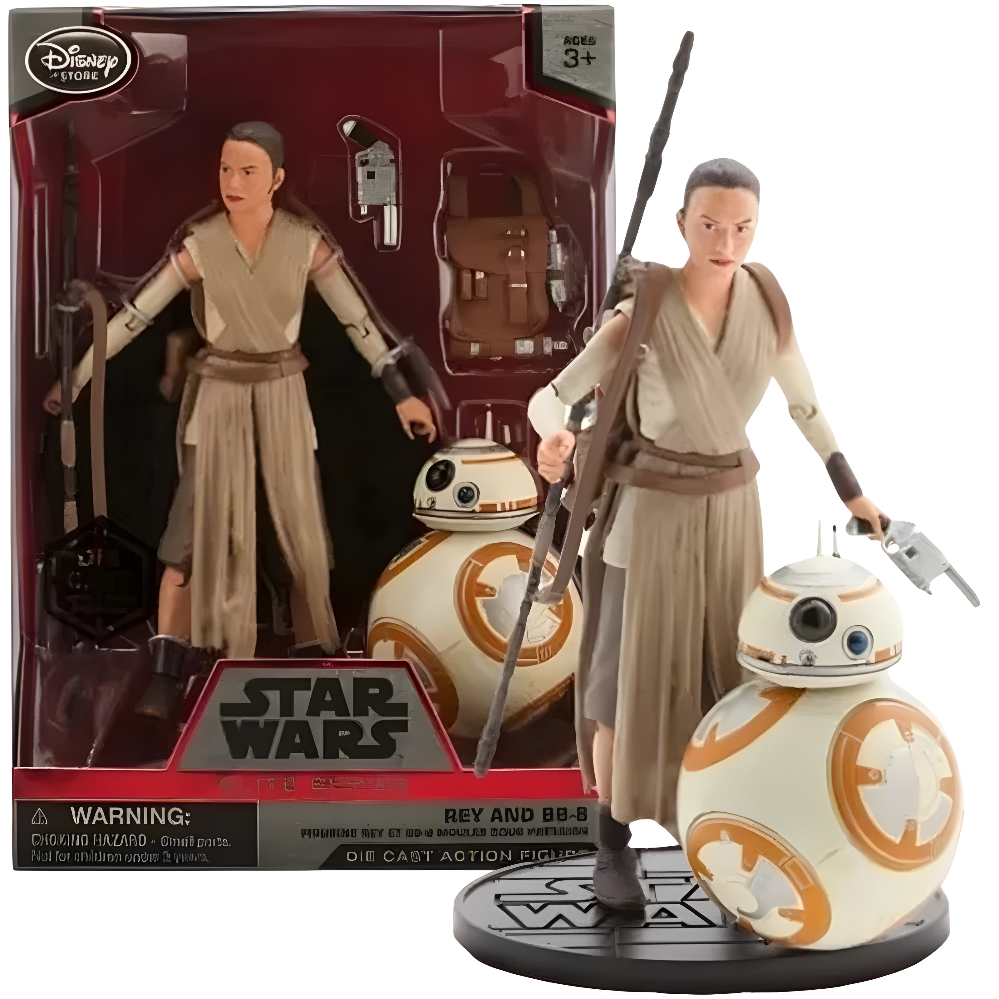 فیگور Red and BB8 استار وارز فلزی برند disney اورجینال