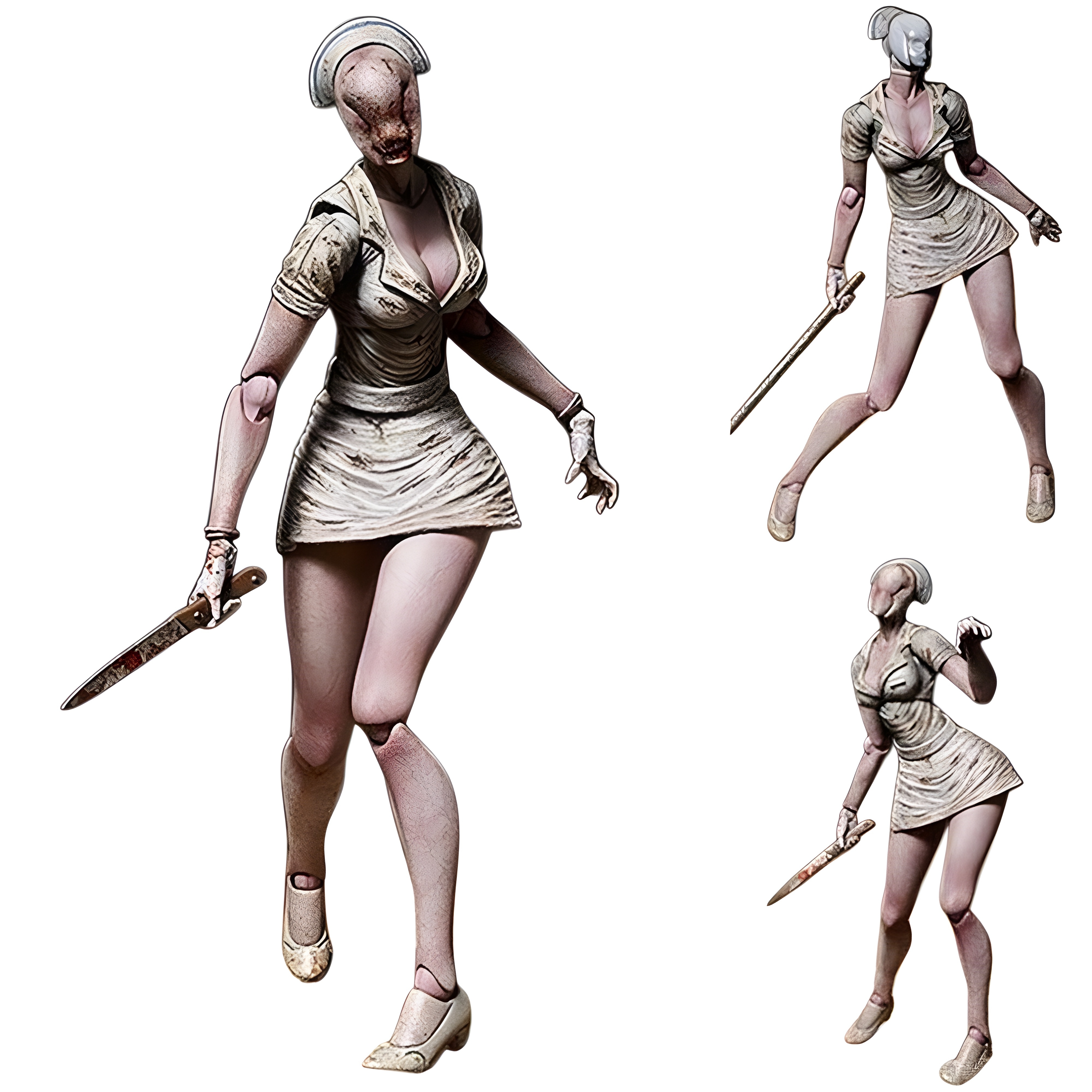 اکشن فیگور nurse بازی silent hill سری Figma کد ۰۶۱