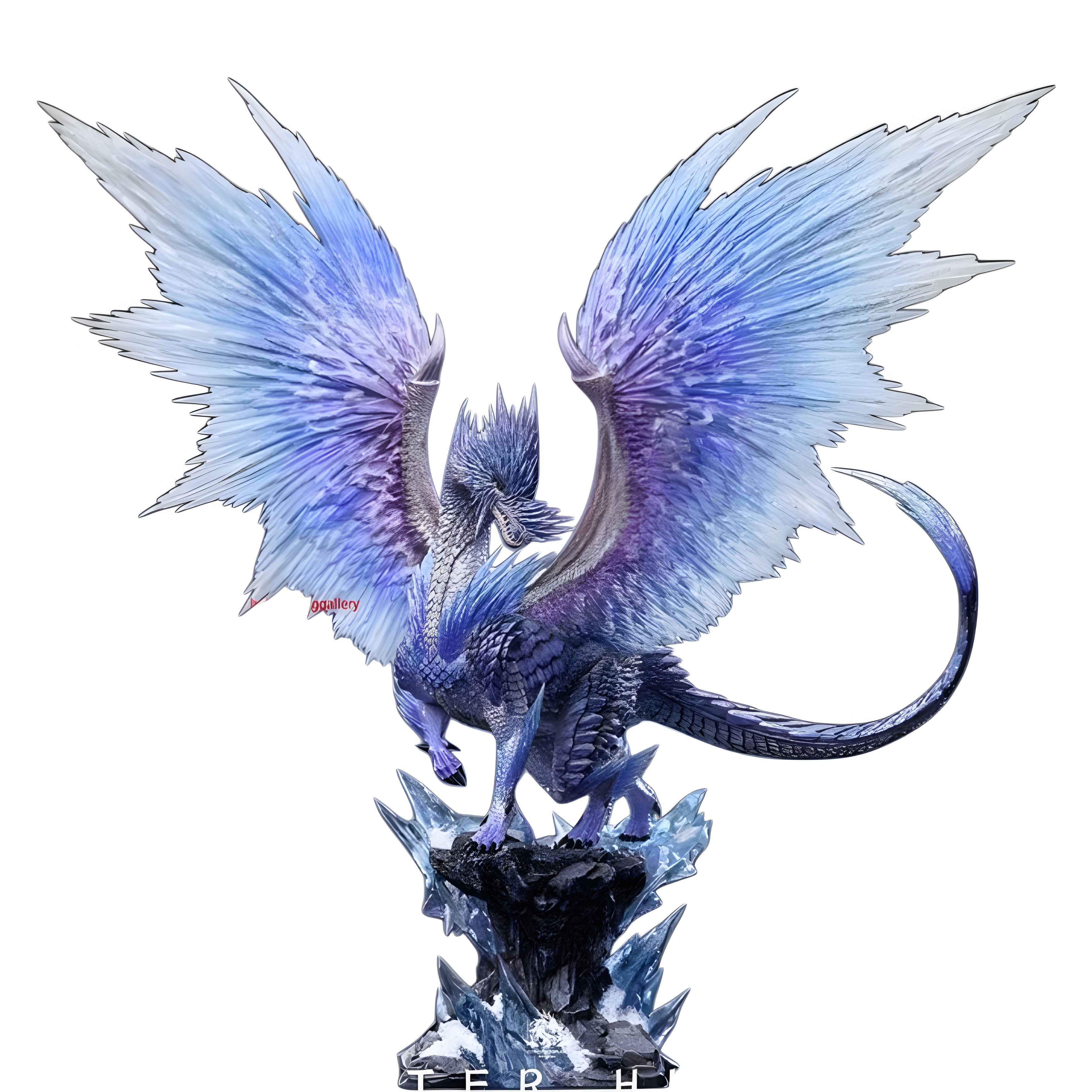 فیگور Dragon velkhana بازی monster hunter ارتفاع ۲۴ سانت