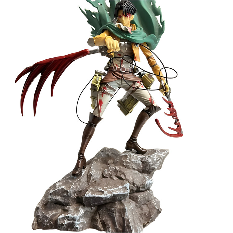 فیگور Levi انیمه Attack on titan اتک آن تایتان ارتفاع 35 سانت