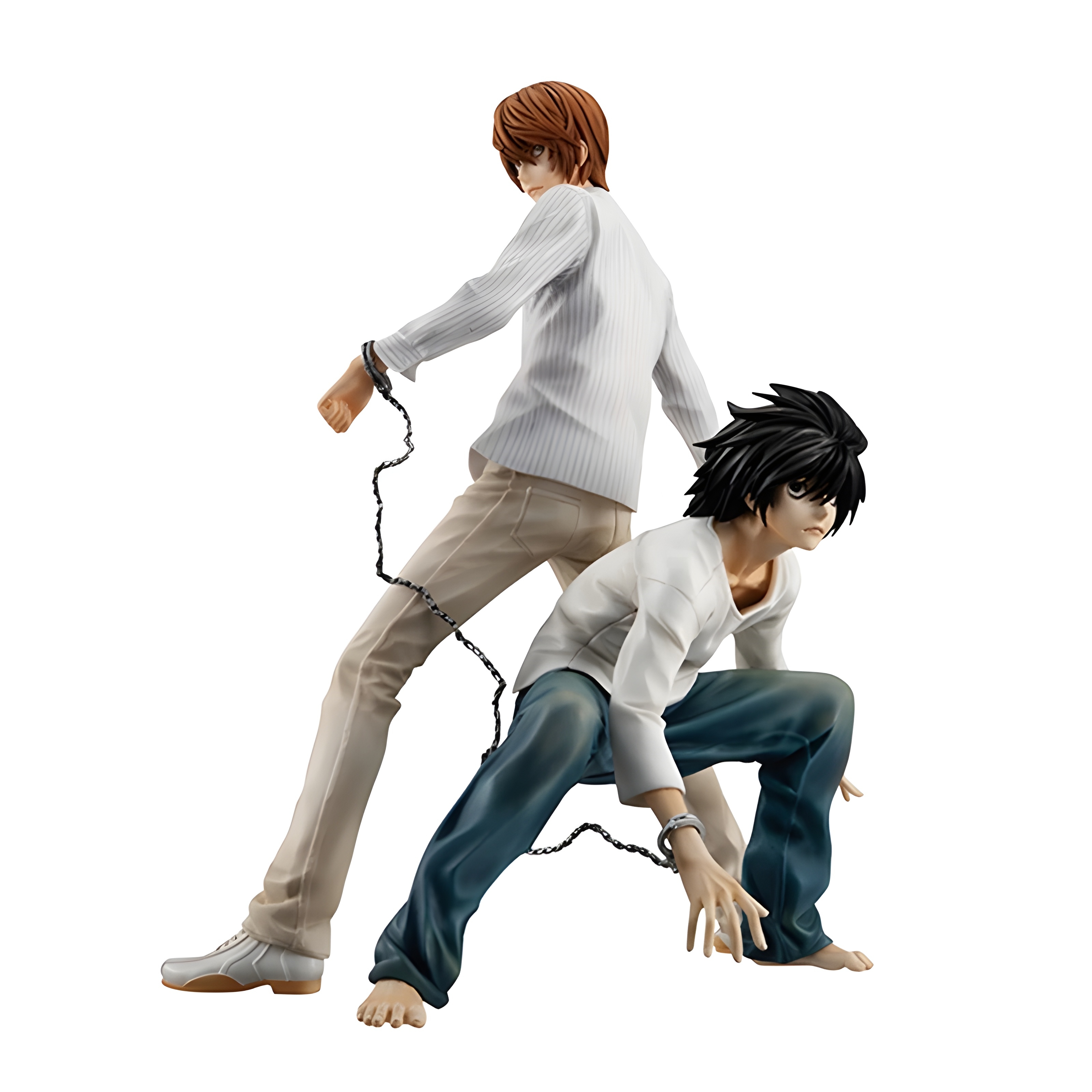 فیگور یاگامی لایت و ال yagami light & L انیمه Death note ارتفاع ۲۲ سانت