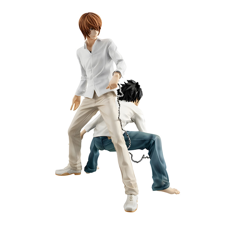 فیگور یاگامی لایت و ال yagami light & L انیمه Death note ارتفاع ۲۲ سانت