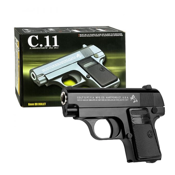 اسباب بازی کلت فلزی کد  C11+