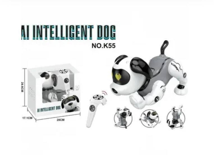 سگ رباتیک ملق زن کنترلی شارژی کد k55