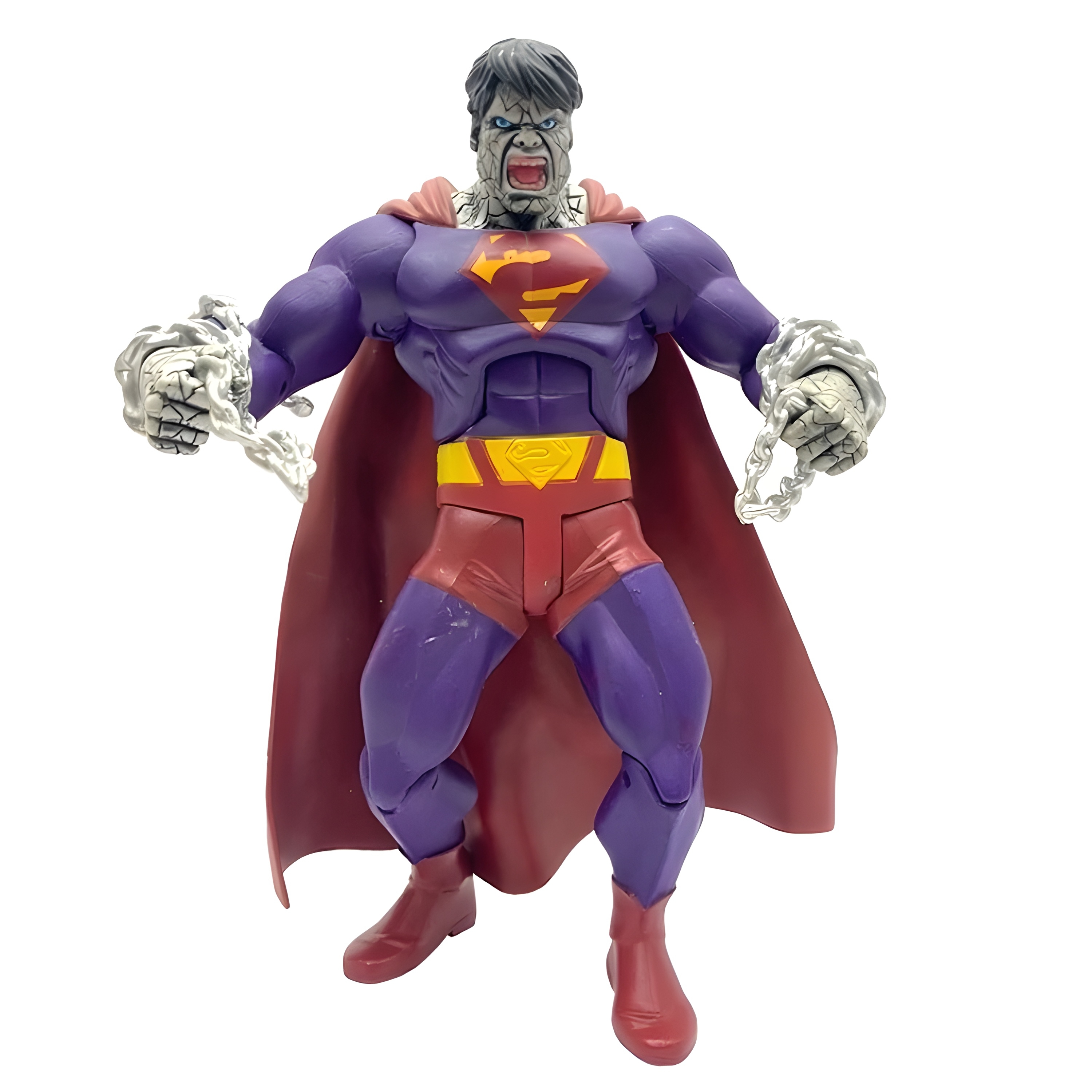 اکشن فیگور سوپرمن (original DC) بدون جعبه ارتفاع ۱۸ سانت