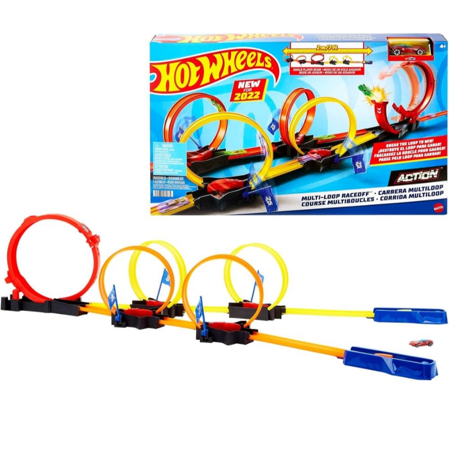 پیست هات ویلز : multi loop raceoff